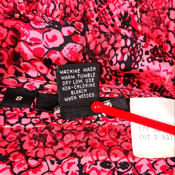 Vintage 1970's GIANNA Silky Blouse - Picture 5 of 7